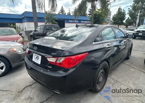 2013 Hyundai Sonata Se из США, поврежденный, VIN 5NPEC4AB8DH638610